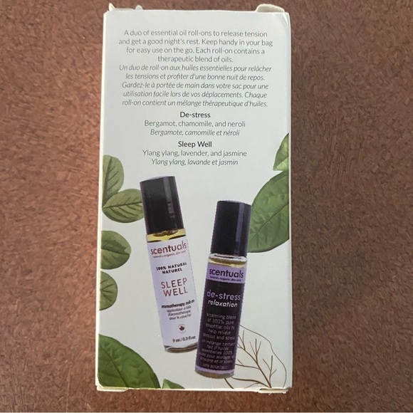 Scentuals NWT De-Stress and Sleep Well Roll-On Duo - Picture 5 of 5